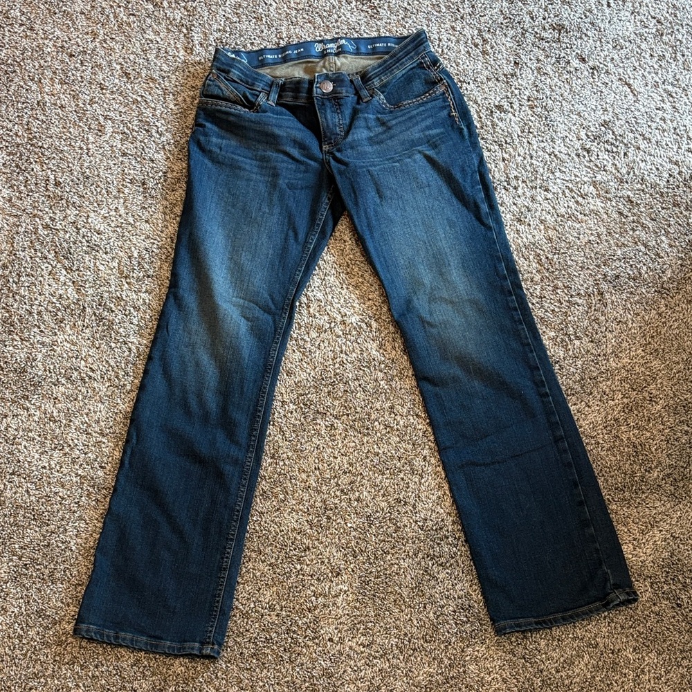 Wrangler Dark Blue Women's Boot Cut Jeans